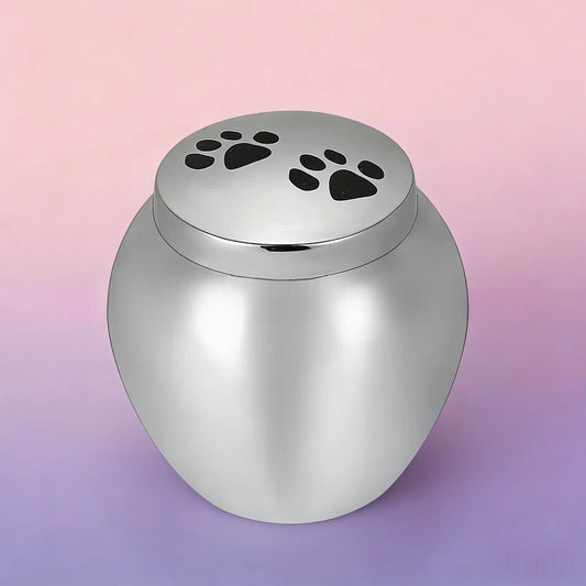 Carry Their Love Forward – Portable Paw Print Memorial Urn